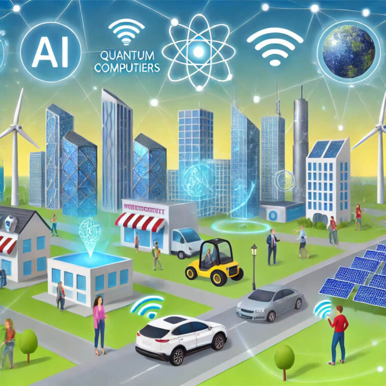 AI technology quantum computers